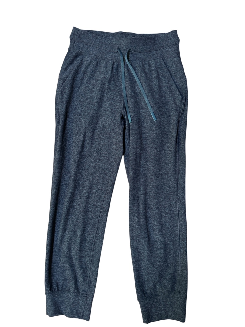 lululemon Ready to Rulu Crop Jogger Heather Tidewater Teal Black Size 4 W6BJ1S - Picture 2 of 7